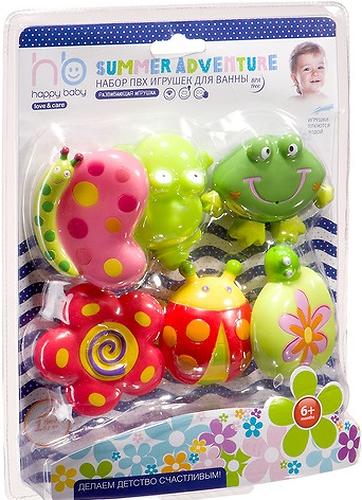 Набор игрушек Happy Baby для ванной SUMMER ADVENTURE (6)