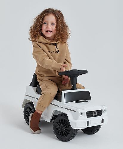 Детская машинка-каталка Happy Baby Mercedes Benz G350d 50013 White (19)
