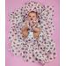 Пеленка Happy Baby муслиновая 90016 Pink (5)