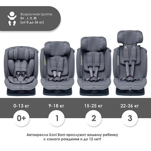 Автокресло iLovi Born Brown (9)