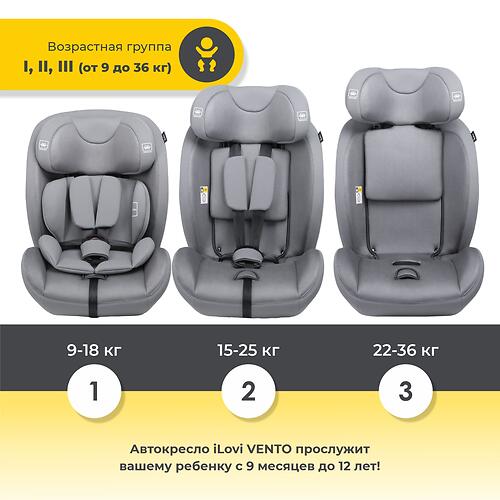 Автокресло iLovi Vento Brown (9)