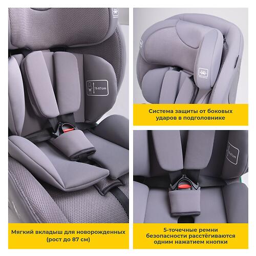 Автокресло iLovi Vento Brown (12)