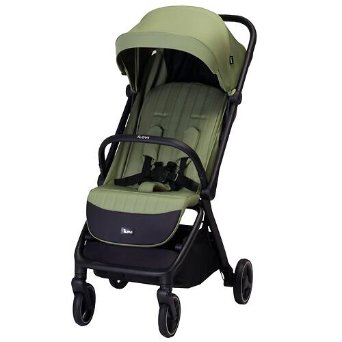 Outlet! Коляска iLovi Airy Green (Алм) (8)