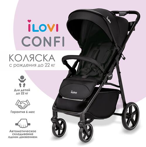 Коляска iLovi Confi Black (1)