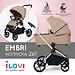 Коляска 2в1 iLovi Embri Sand (1)