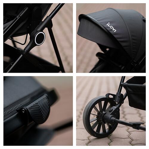 Коляска трансформер iLovi Grante Plus Gray (20)