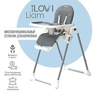 Стульчик для кормления iLovi Liam Gray