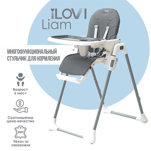 Стульчик для кормления iLovi Liam Gray (6)