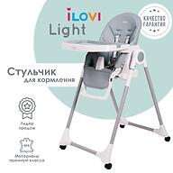 Стульчик для кормления iLovi Light с колесами Mint