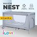 Манеж iLovi Nest Grey (1)