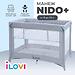 Манеж iLovi Nido Plus Grey (1)