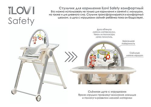 Уценка! Стульчик для кормления iLovi Safety Yellow (АС) (12)