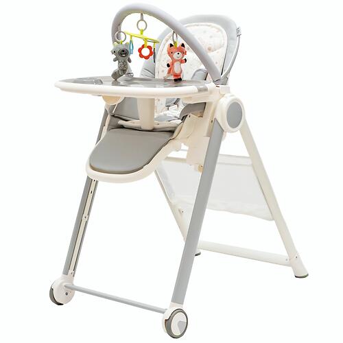 Outlet! Стульчик для кормления iLovi Safety Grey (Ал) (7)