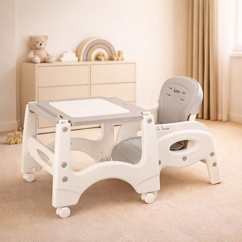 Outlet! Стульчик для кормления iLovi Peek Grey (Алм) (18)