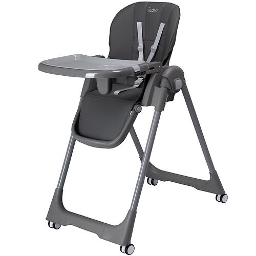 Outlet! Стульчик для кормления iLovi Rest Grey (Алм) (9)