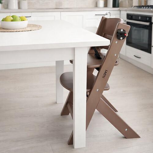 Стульчик для кормления iLovi Uno с вкладышем Sage (12)