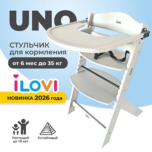 Стульчик для кормления iLovi Uno White (7)