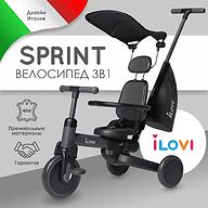 Велосипед 3 в 1 iLovi Sprint Grey