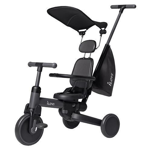 Outlet! Велосипед 3 в 1 iLovi Sprint Grey (Алм) (7)