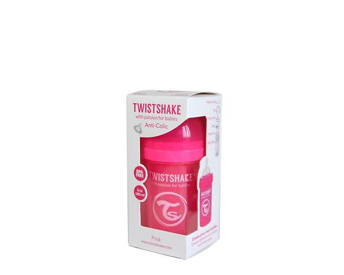 Антиколиковая бутылочка Twistshake 180 мл Розовая (4)