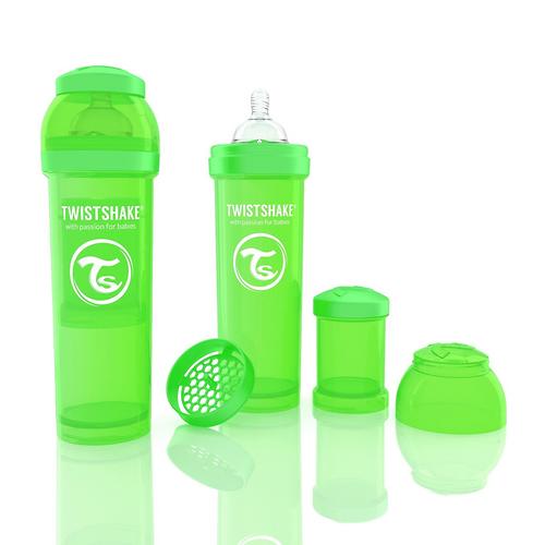 Антиколиковая бутылочка Twistshake 330 мл Зелёная (3)