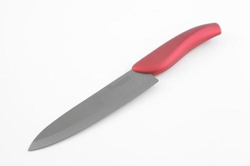 Поварской нож TORRO zirconium plus 15 см (чёрное керамическое лезвие Fissman 2240 (1)