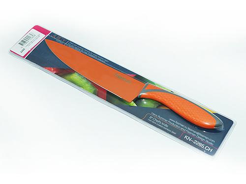 Поварской нож JUICY 20 см (нерж. сталь с цветным покрытием) Fissman 2285 (1)