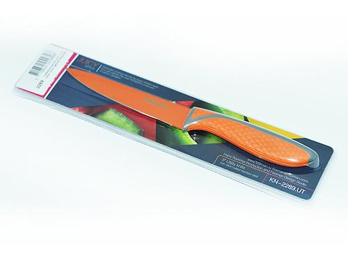 Универсальный нож JUICY 13 см (нерж. сталь с цветным покрытием) Fissman 2289 (1)