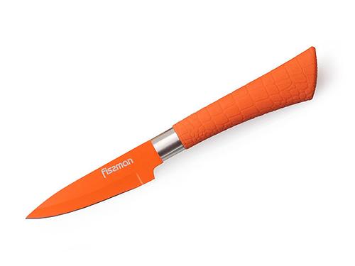 Овощной нож ARCOBALENO 8 см (нерж. сталь с цветным покрытием) Fissman 2296 (1)
