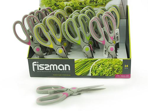 Ножницы бытовые 20 см кухонные (нерж. сталь) Fissman 7655 (1)