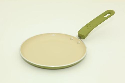 Сковорода для блинов Fissman VELOCE оливкового цвета (алюм. с керам. антипригарным покрытием) 4715 (1)