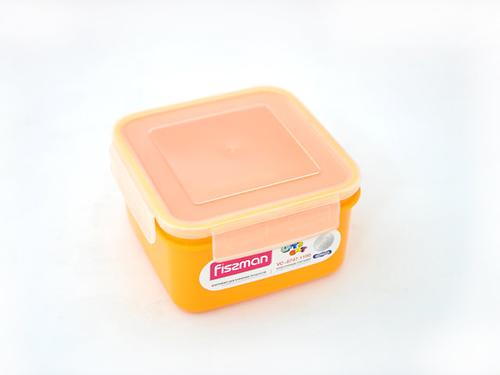 Квадратный контейнер для хранения продуктов 15x15x8,5 см / 1100 мл (пластик) Fissman 6747 (1)