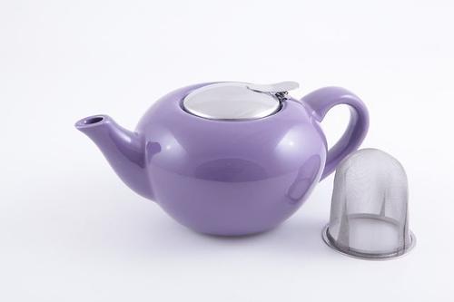 Заварочный чайник Fissman 750 мл с ситечком Фиолетовый (керамика) 9207 (1)