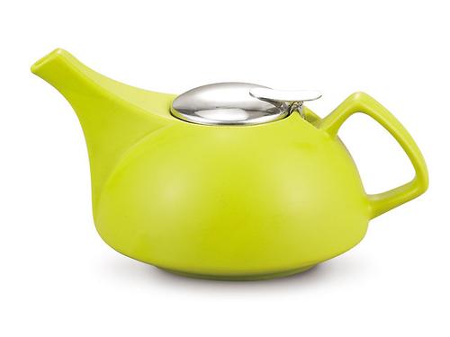 Заварочный чайник Fissman 900 мл с ситечком Светло-Зеленый (керамика) 9295 (1)