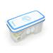 Прямоугольный контейнер для хранения продуктов 14,8x7,1x7,8 см / 0,48 л (пластик) Fissman 6791 (1)