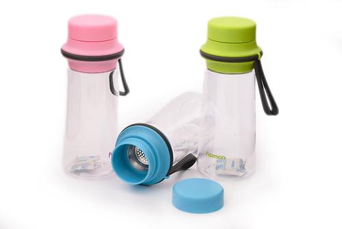 Бутылка для воды 500 мл с фильтром (пластик, нерж. сталь) Fissman 6847 (1)