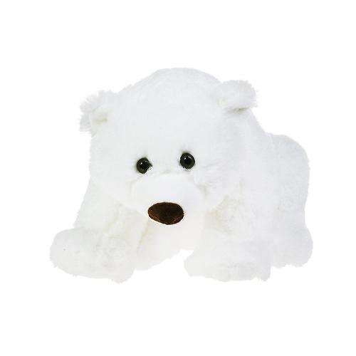 Медведь белый лежачий 43 см (6)