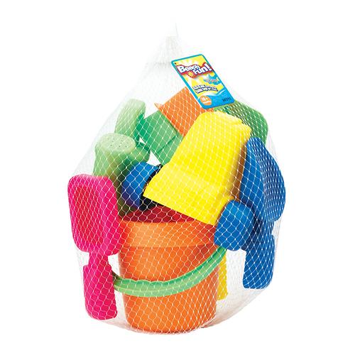 Набор Keenway 15 игрушек для песочницы в сетке в интернет-магазине Minim (t8521303112) (4)