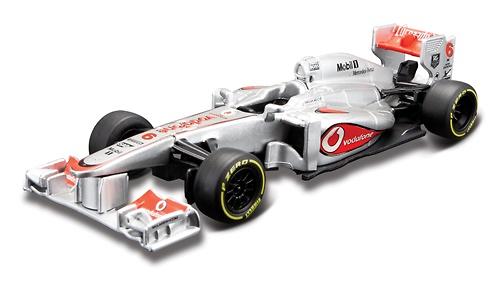 Машина BB Формула-1 Команда 2013 McLaren металлическая в пластиковом диспенсере 1:32 (1)