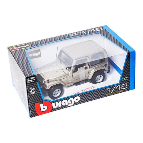 Машина BB Jeep Wrangler Sahara металличсекая 1:18 (8)