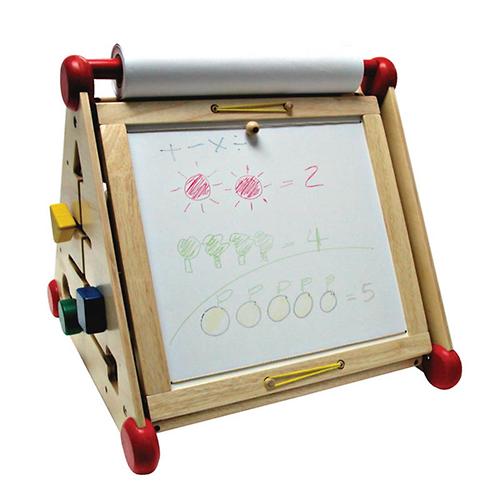 Развивающий центр I`m Toy 7 в 1 (алфавит, часы, доски для рисования, логические сортеры, счёты) (8)