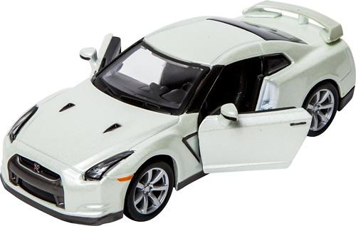 Машина BB Nissan GT-R металлическая в пластиковом диспенсере 1:32 (4)
