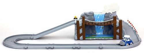 Набор Silverlit Обрушающийся мост с металлической машинкой Масти (3)