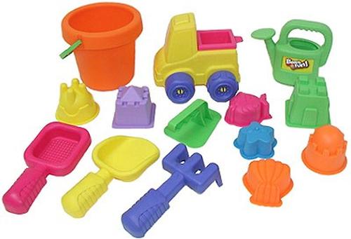 Набор Keenway 15 игрушек для песочницы в сетке в интернет-магазине Minim (t8521303112) (3)