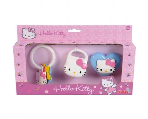 Набор из 3-х погремушек Hello Kitty (8)
