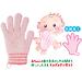 Мочалка-рукавица для мытья ребенка Chu Chu Baby розовая для мамы (2)