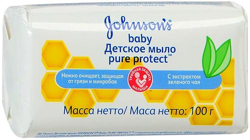 Детское мыло Johnson's baby Pure Protect 100 г (1)