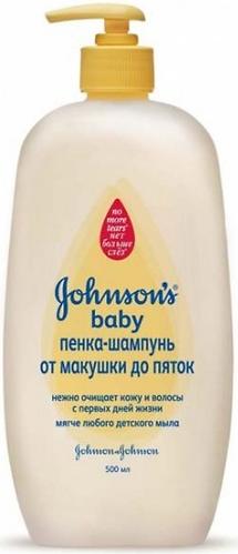 Пенка-шампунь Johnson's baby TopToToe 500 мл (1)