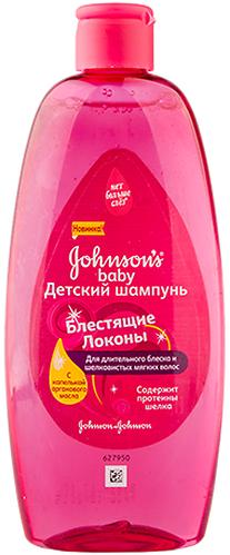 Набор Шампунь для волос Johnson's baby Блестящие локоны 300мл + спрей Блестящие локоны 200мл (5)