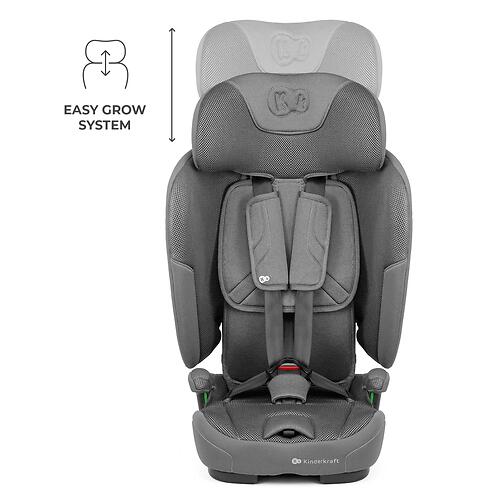 Автокресло Kinderkraft <img class='emojiMco' alt='🇪🇺' src='https://minim.kz/system/library/Emoji/AssetsEmoji/Icons/IconsIphone/U1F1EA U1F1FA.png'> FIX2GO i-Size Grey (18)